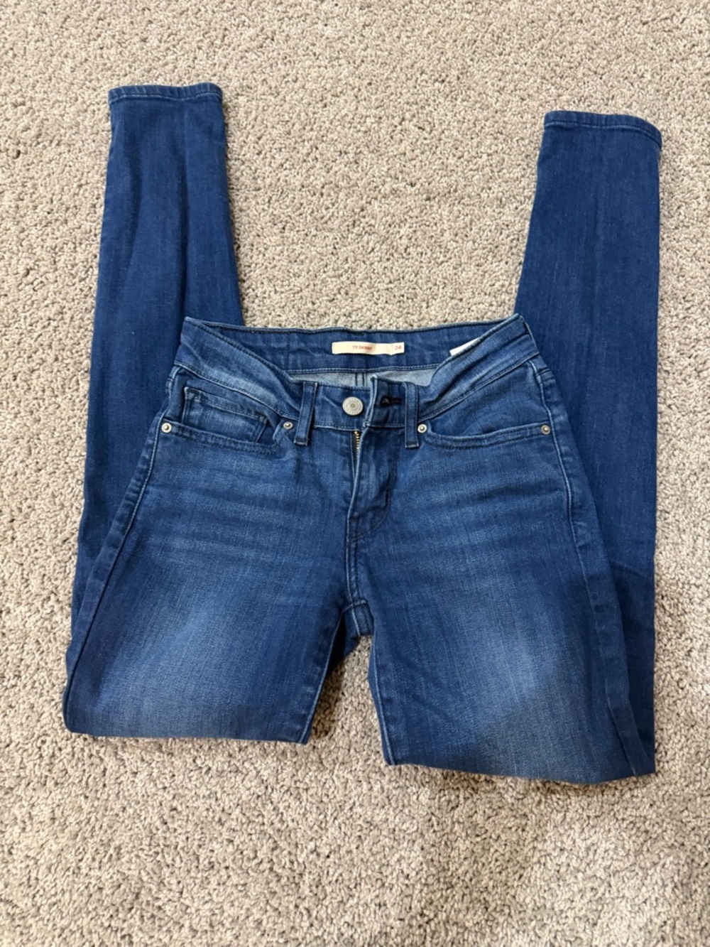 Levi's Women's Indigo Skinny Jeans